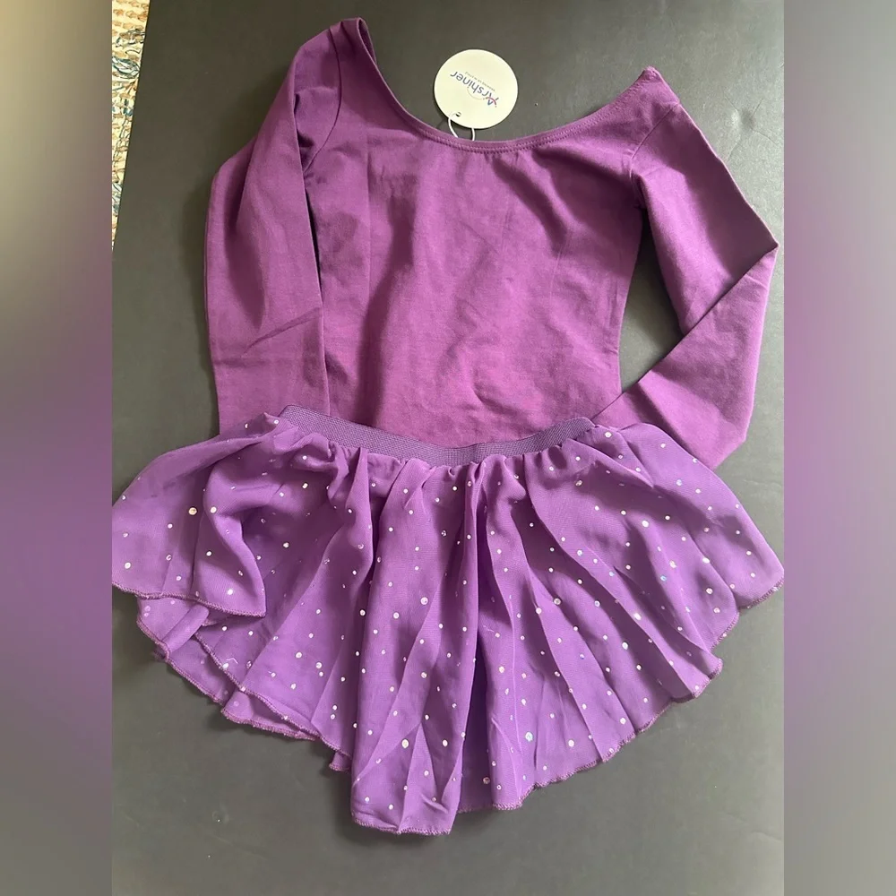Arshiner Dancewear in Purple size 120 cm